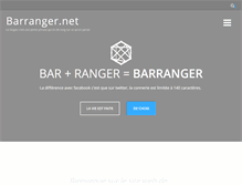 Tablet Screenshot of barranger.net