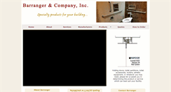 Desktop Screenshot of barranger.com